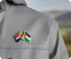 South Africa & Palestine Friendship Pin Badge