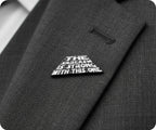 Sarcasm Is Strong With This One Funny Pin Badge