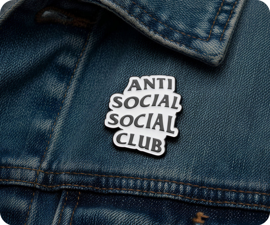 Anti Social Social Club Pin Badge