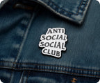 Anti Social Social Club Pin Badge