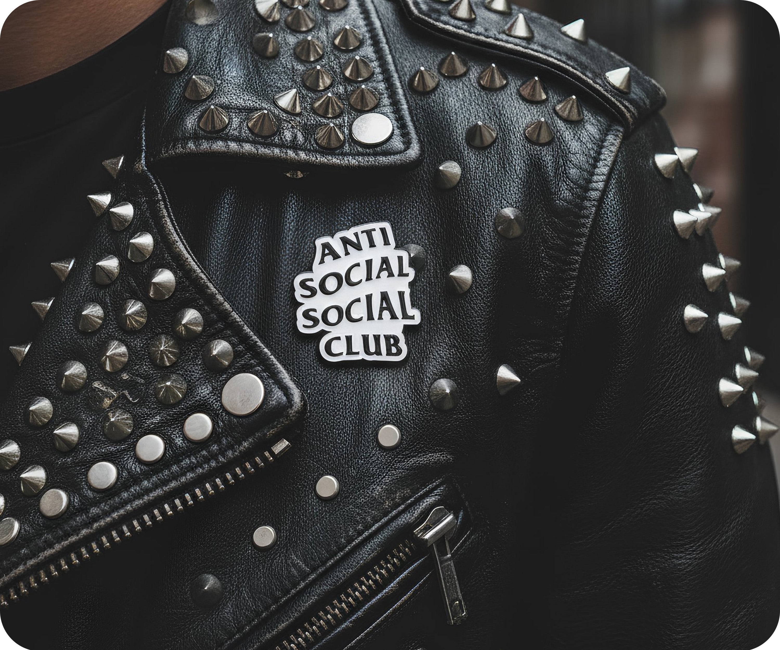 Anti Social Social Club Pin Badge