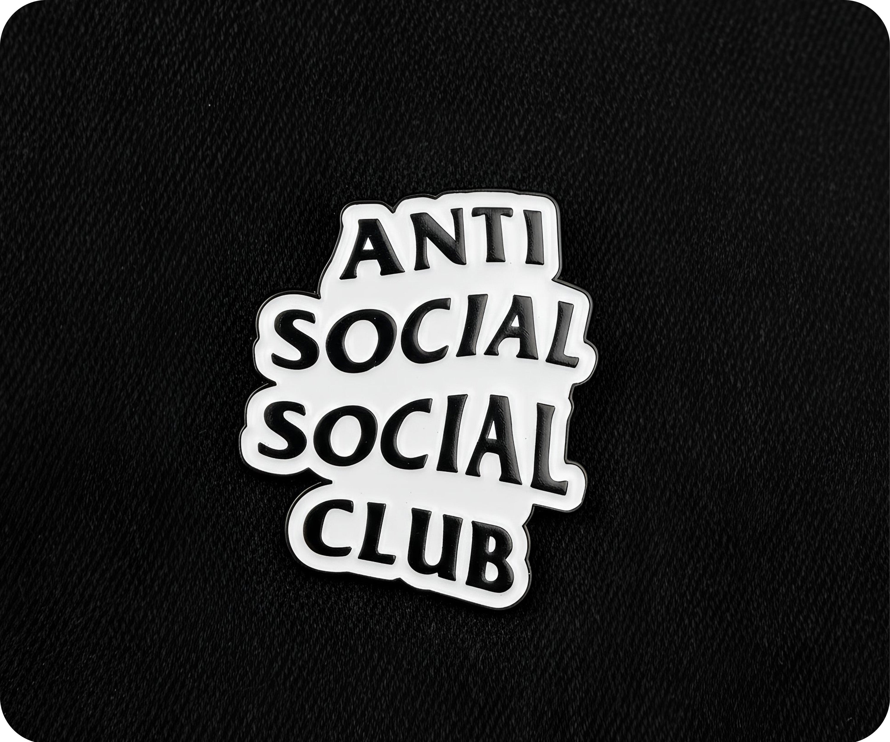 Anti Social Social Club Pin Badge