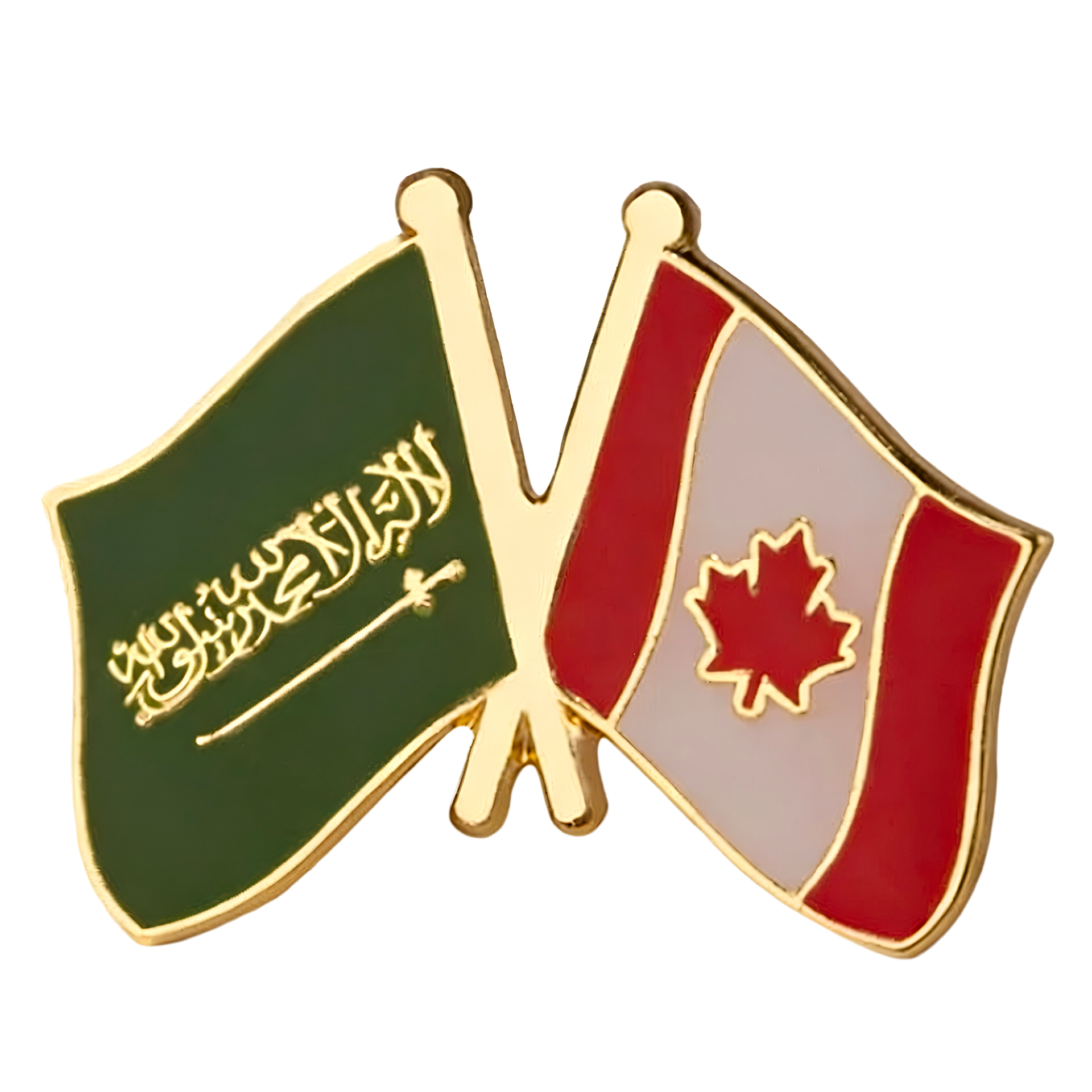 Pin de la amistad entre Arabia Saudita y Canadá Imagen principal del producto