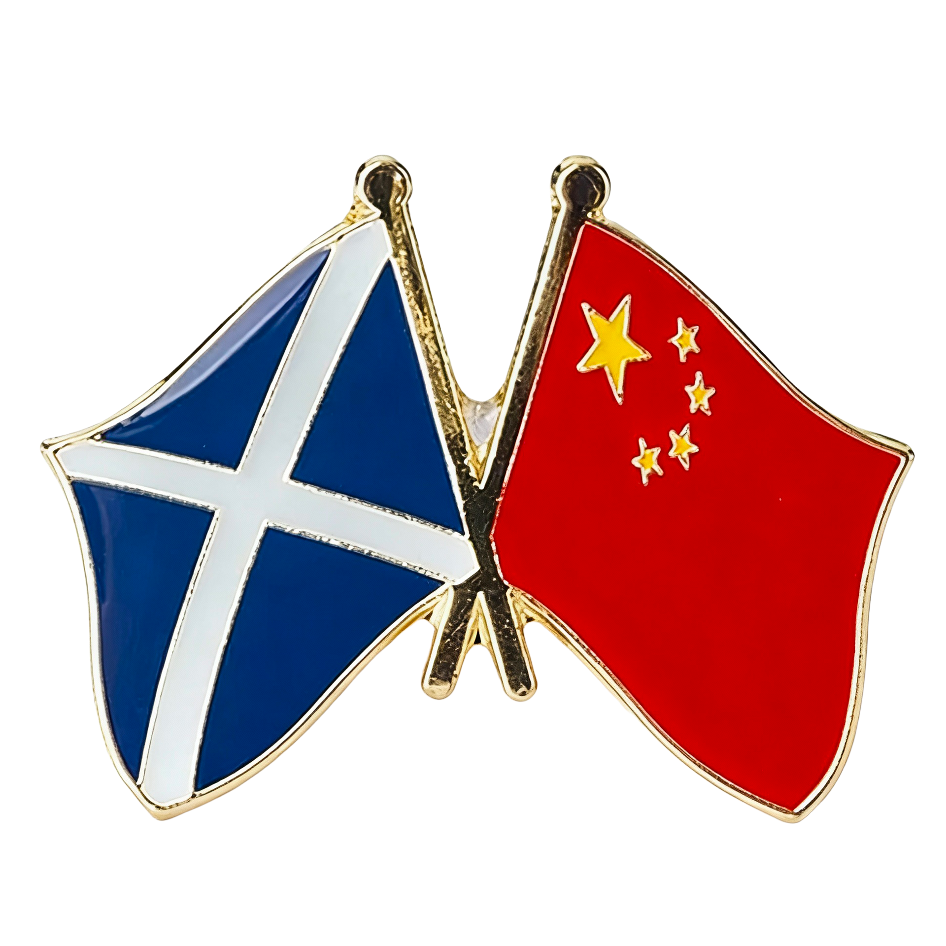 Pin de la amistad entre Escocia y China Imagen principal del producto