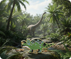 Stegosaurus Dinosaur Pin Badge
