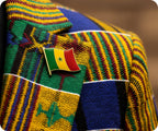 Senegal Flag Pin Badge