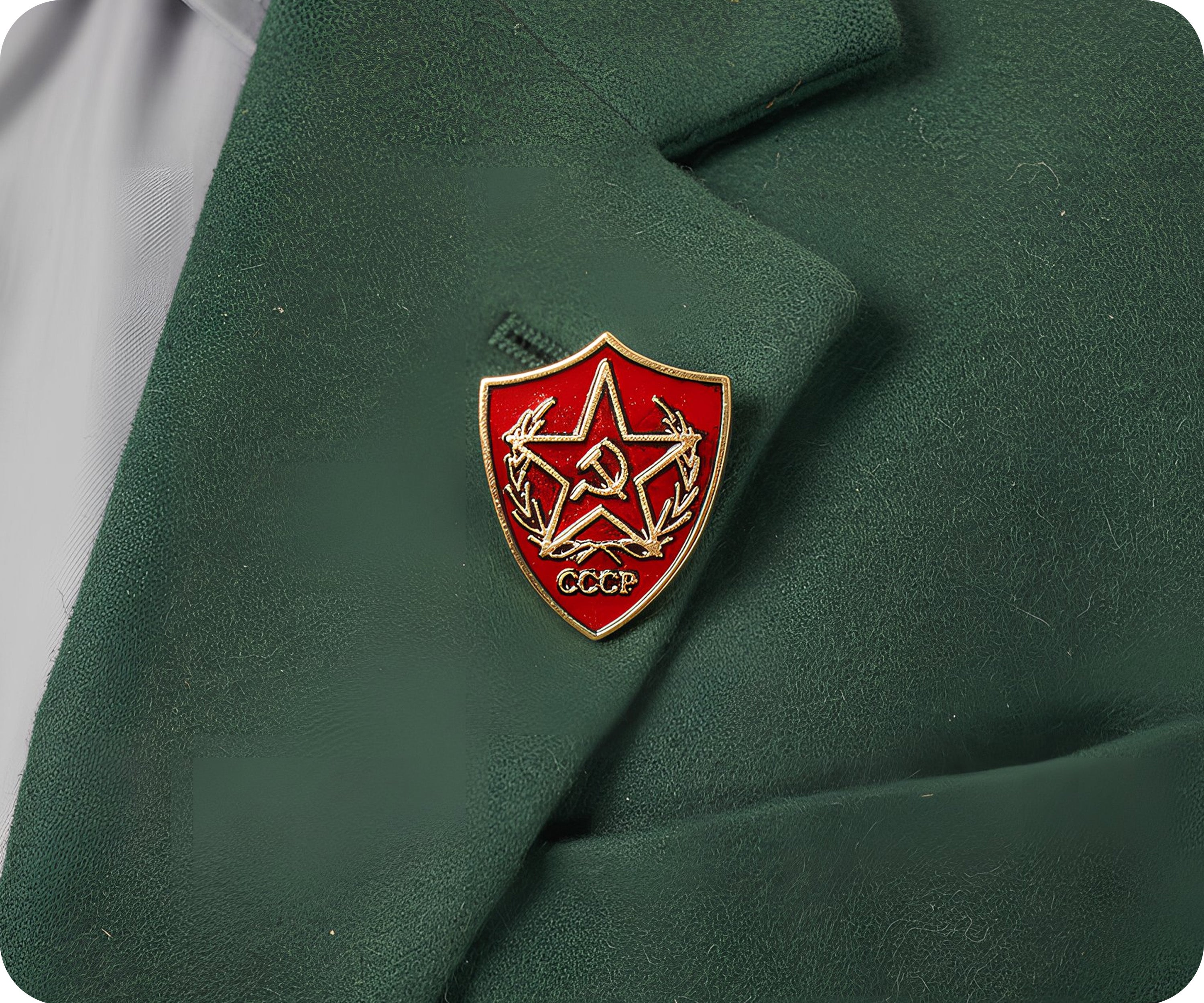 Union of Soviet Socialist Republics KGB CCCP Pin Badge