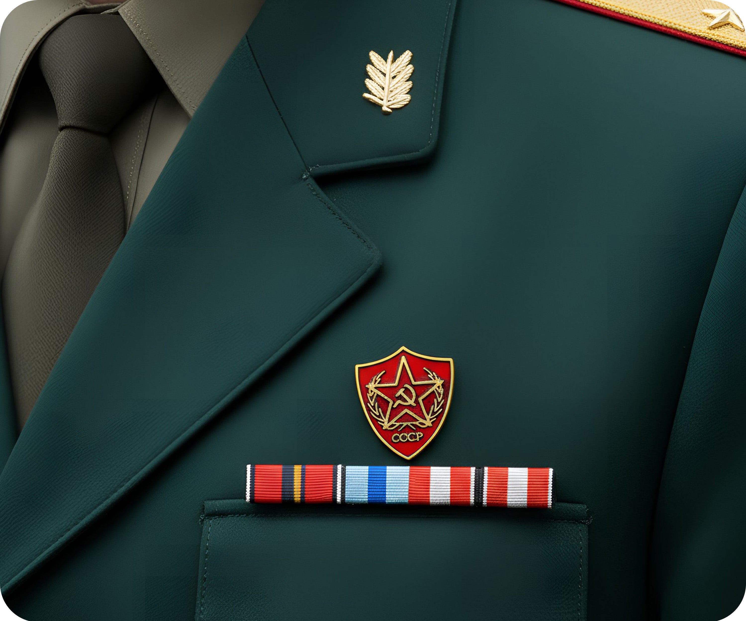 Union of Soviet Socialist Republics KGB CCCP Pin Badge