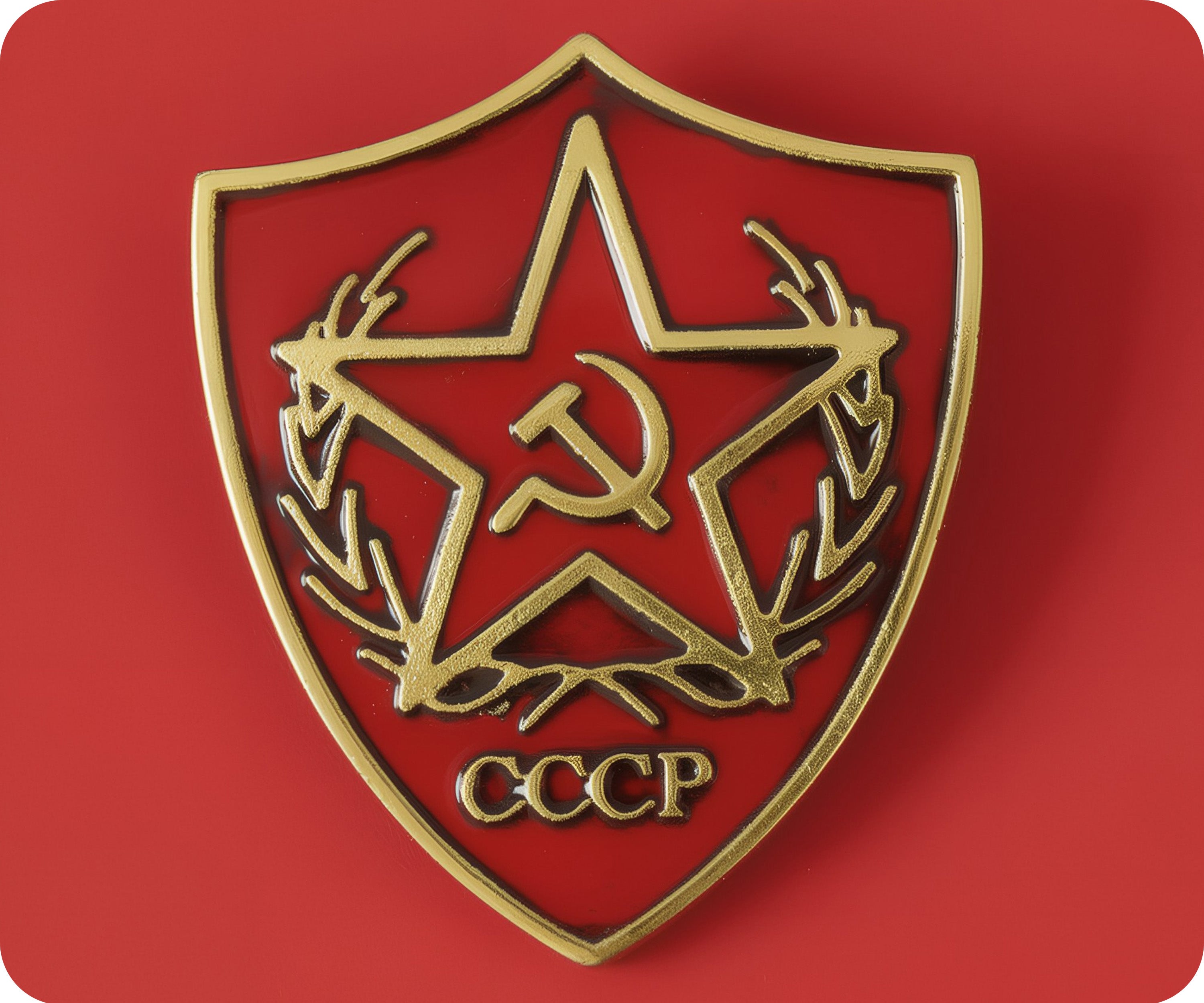 Union of Soviet Socialist Republics KGB CCCP Pin Badge