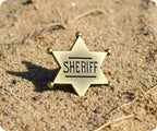 Sheriff Pin Badge