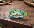 Ship In A Bottle Pin Badge
