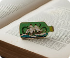 Ship In A Bottle Pin Badge