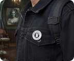 Ghost Hunter Club Pin Badge