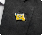 Shropshire County English Flag Pin Badge