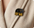 Come To The Cat Side Space Pin Badge
