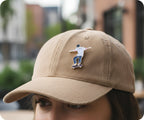 Skateboarder Pin Badge