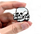 Skull & Cross Bones Pin Badge