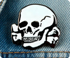 Skull & Cross Bones Pin Badge