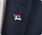 Serbia Flag Pin Badge