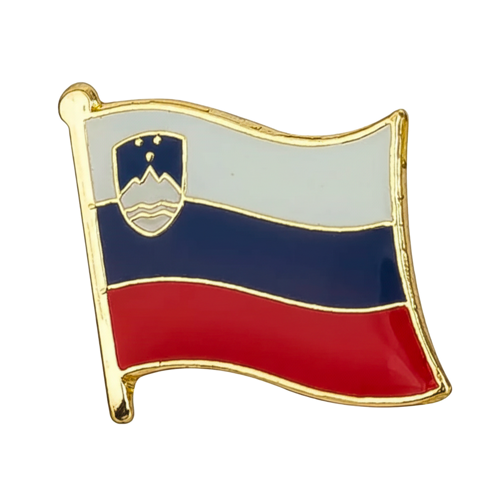 Slovenia Flag Pin Badge