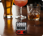 Sober Mode OFF Pin Badge