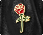 Rose Small Pin Badge