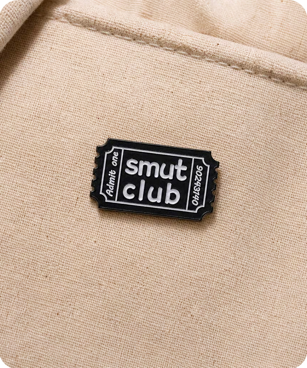 Smut Club Enamel Pin Badge