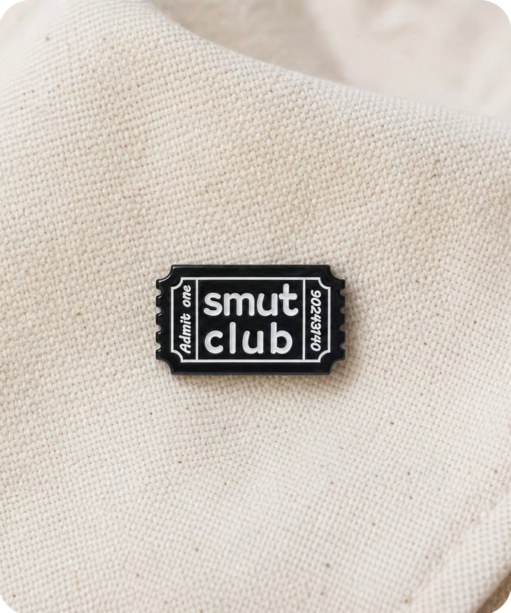 Smut Club Enamel Pin Badge