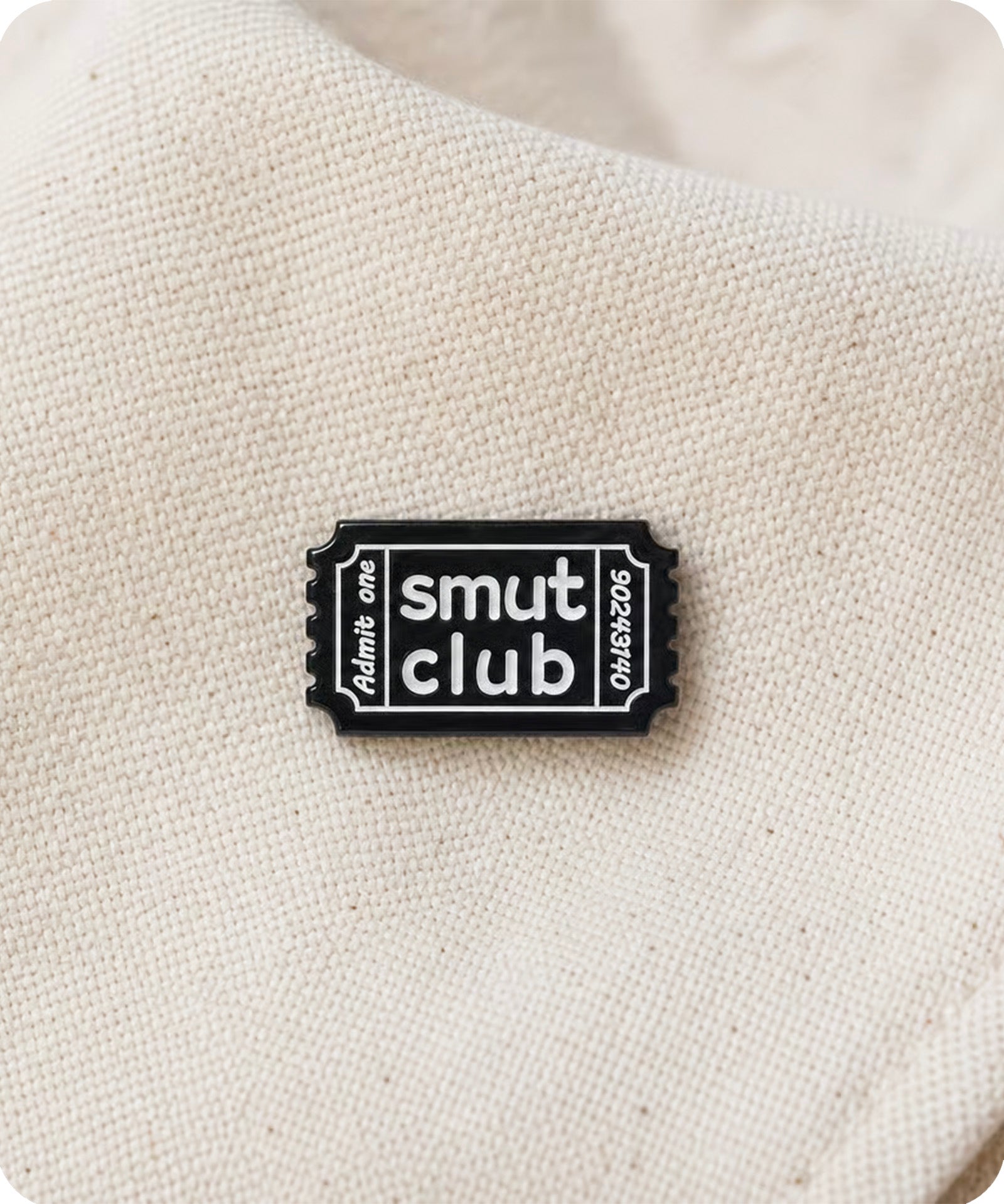 Smut Club Enamel Pin Badge