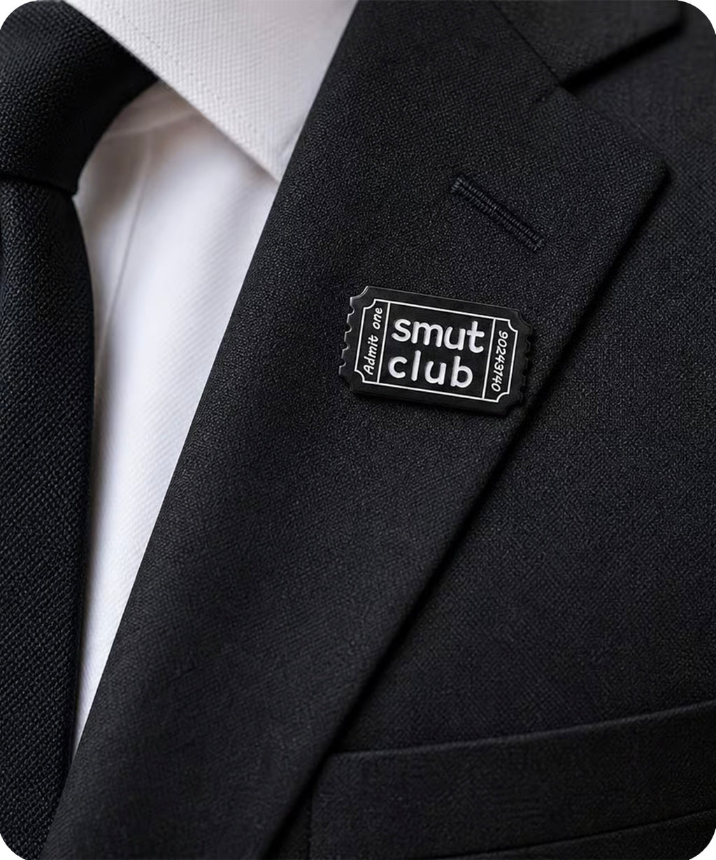 Smut Club Enamel Pin Badge