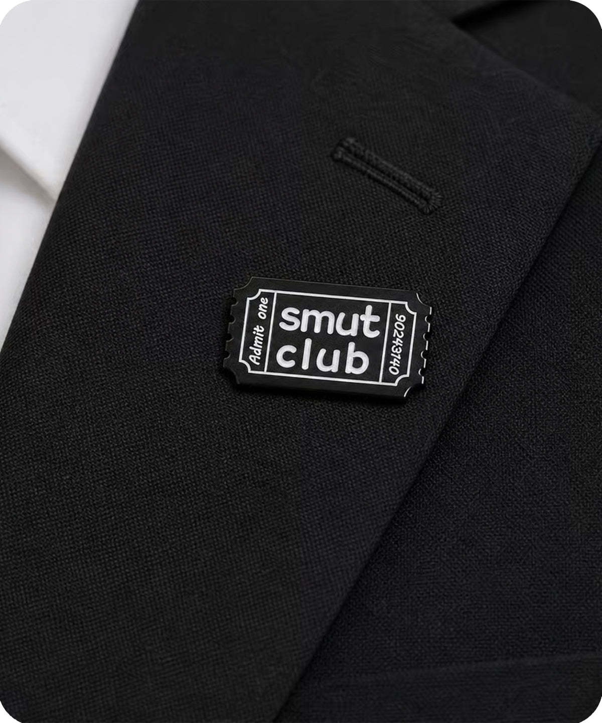 Smut Club Enamel Pin Badge