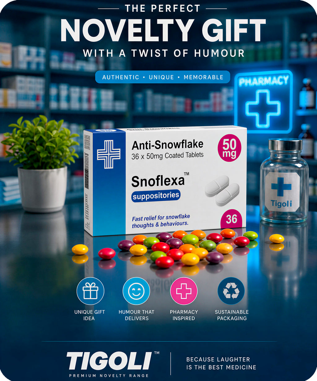 Anti-Snowflake Prescription Joke Sweets, 36g | Vegan & Vegetarian