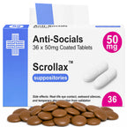 Anti-Socials Media Prescription Milk Chocolate, 36g | Vegetarian