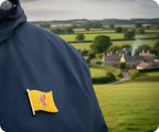 Somerset English County Flag Pin Badge
