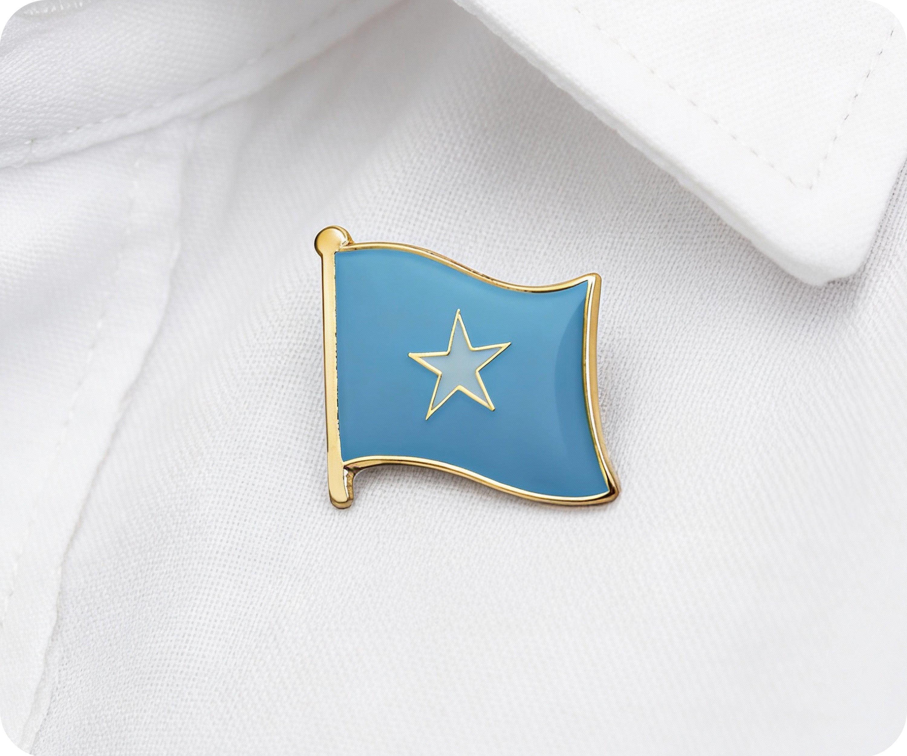 Somalia Flag Pin Badge