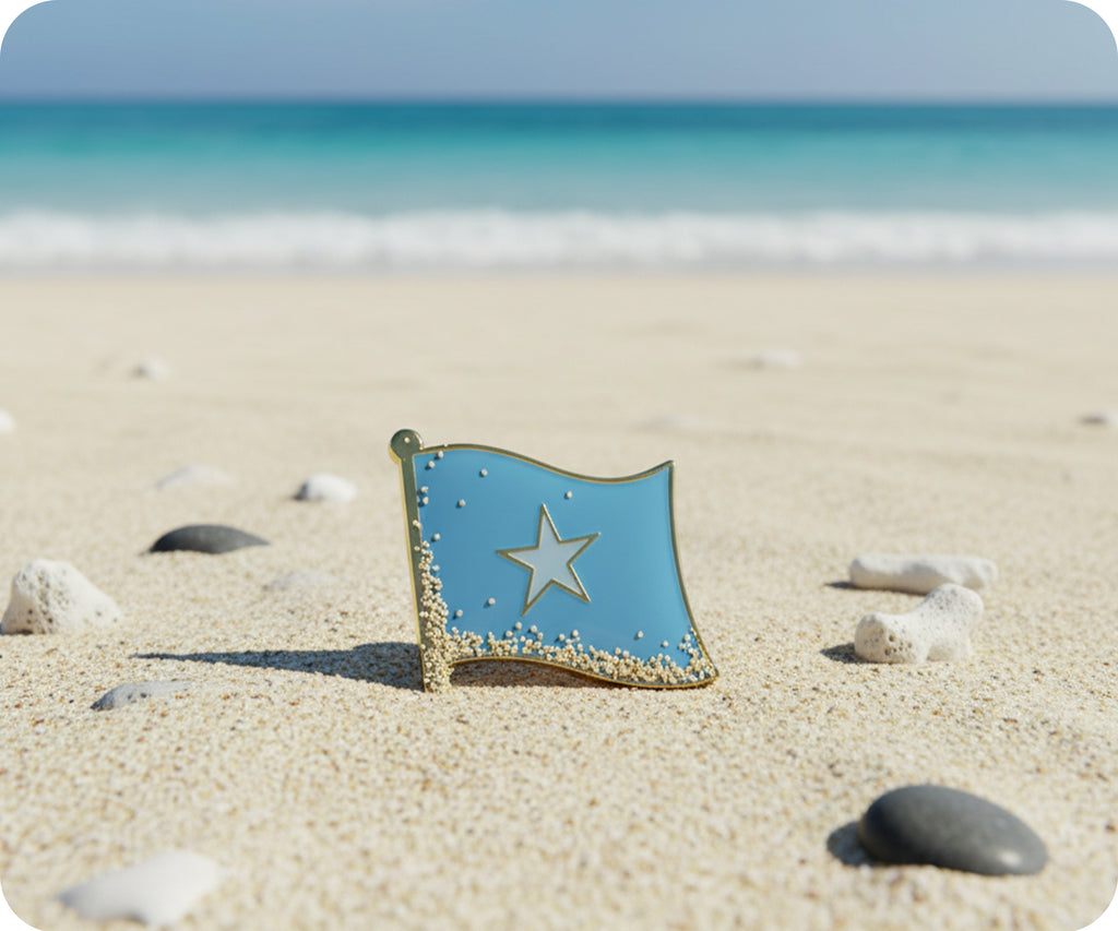 Somalia Flag Pin Badge