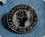 Northern Soul Pin Badge