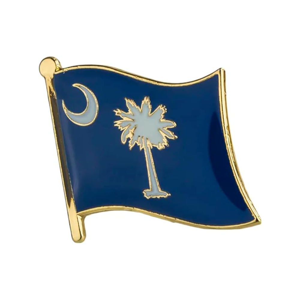 Pin con la bandera de Carolina del Sur  Imagen principal del producto