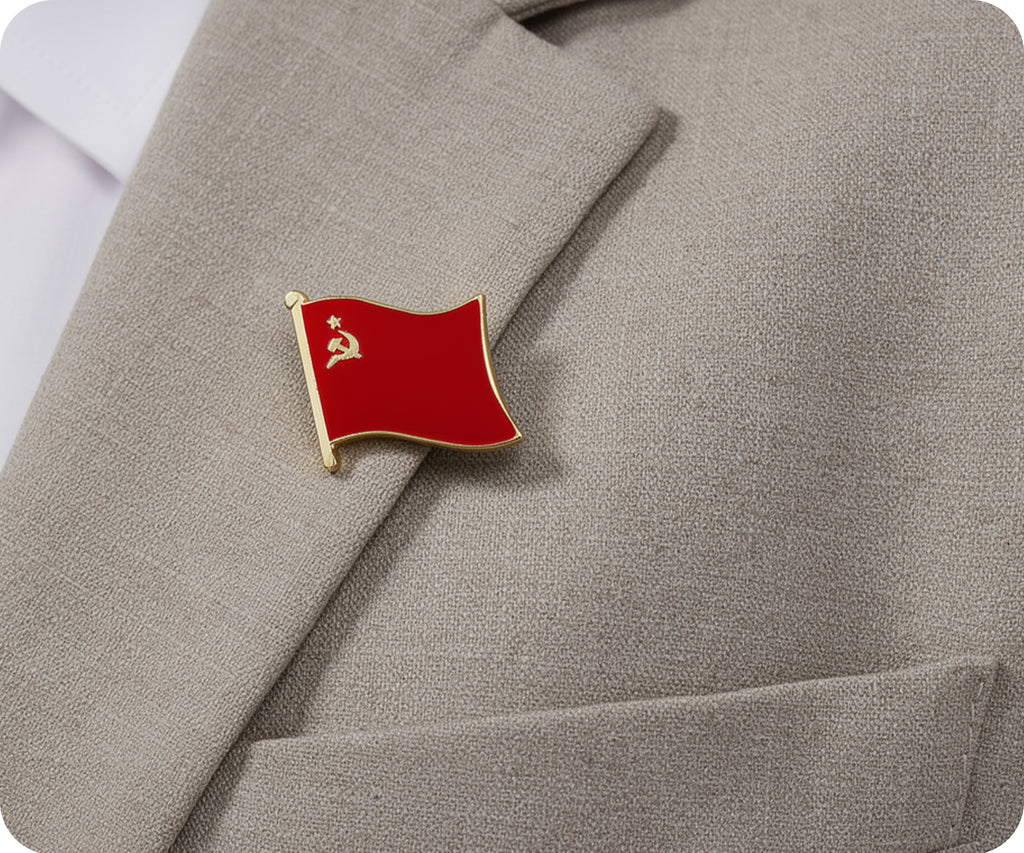 USSR Soviet Union Flag Pin Badge