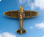 Spitfire Royal Air Force Historical Pin Badge