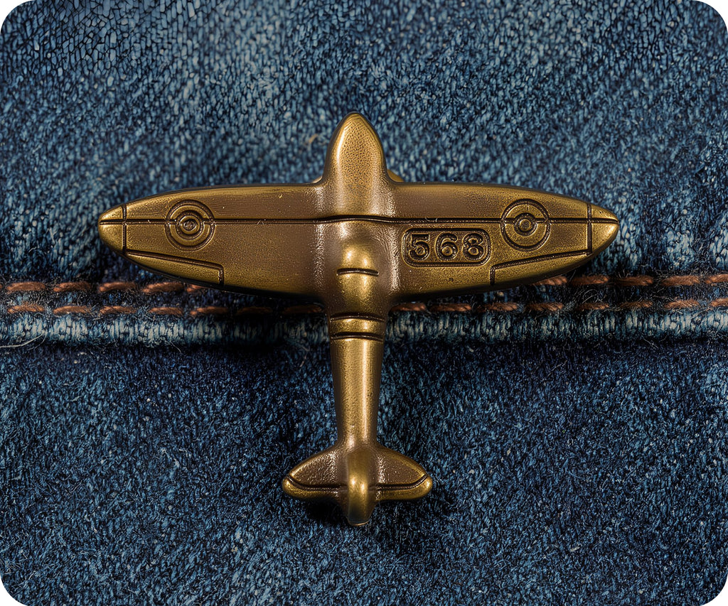 Spitfire Royal Air Force Historical Pin Badge