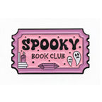 Spooky Book Club Enamel Pin Badge