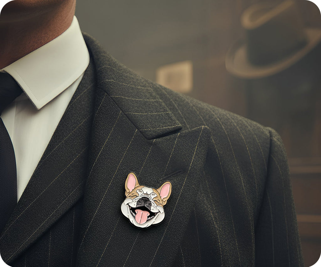 Staffordshire Bull Terrier Dog Pin Badge
