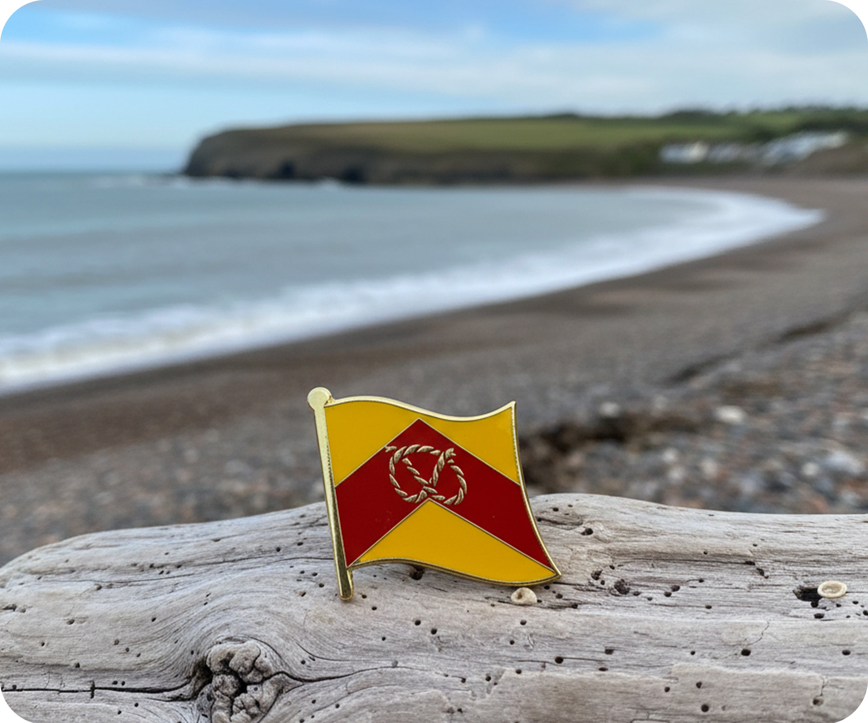 Staffordshire English County Flag Pin Badge