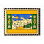Jerusalem Old City Historic Travel Stamp Pin Badge