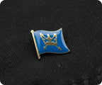 The Suffolk County English Flag Pin Badge