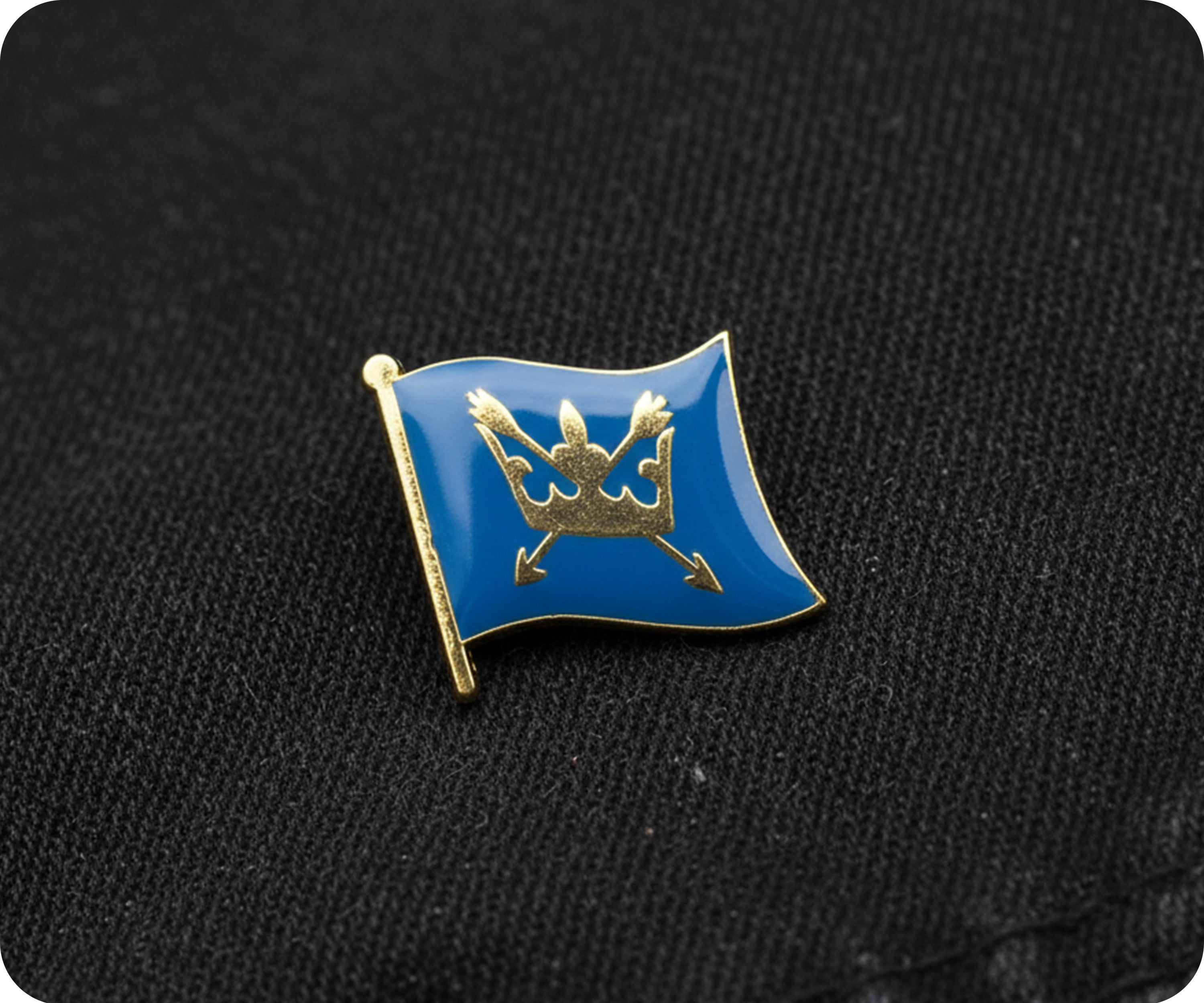 The Suffolk County English Flag Pin Badge