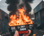 Shit Show Supervisor Pin Badge