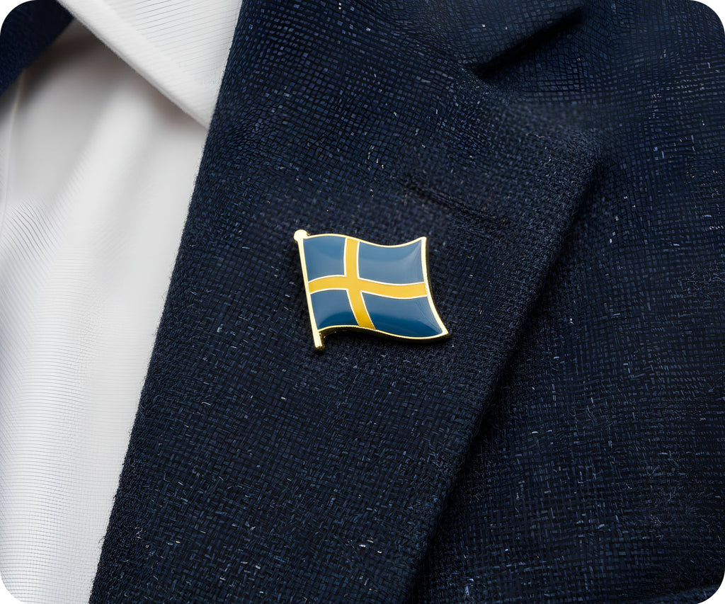 Sweden Flag Pin Badge