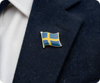 Sweden Flag Pin Badge